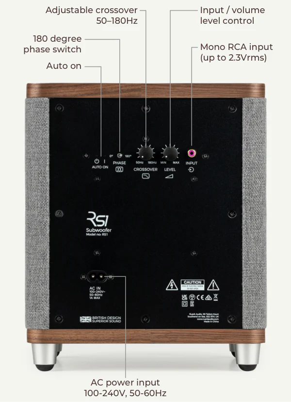 Ruark Audio RS1 Powered Subwoofer